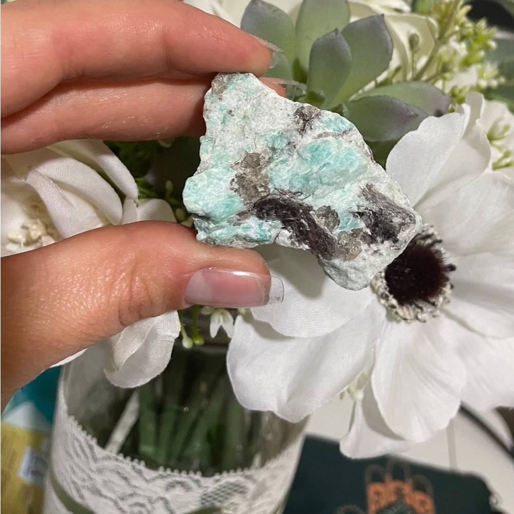 Amazonite raw crystal